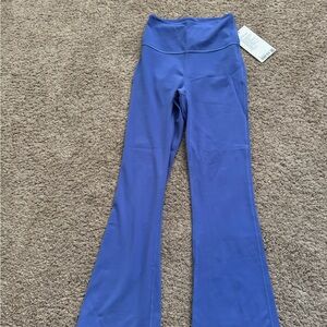 Lululemon Blue Flared Leggings